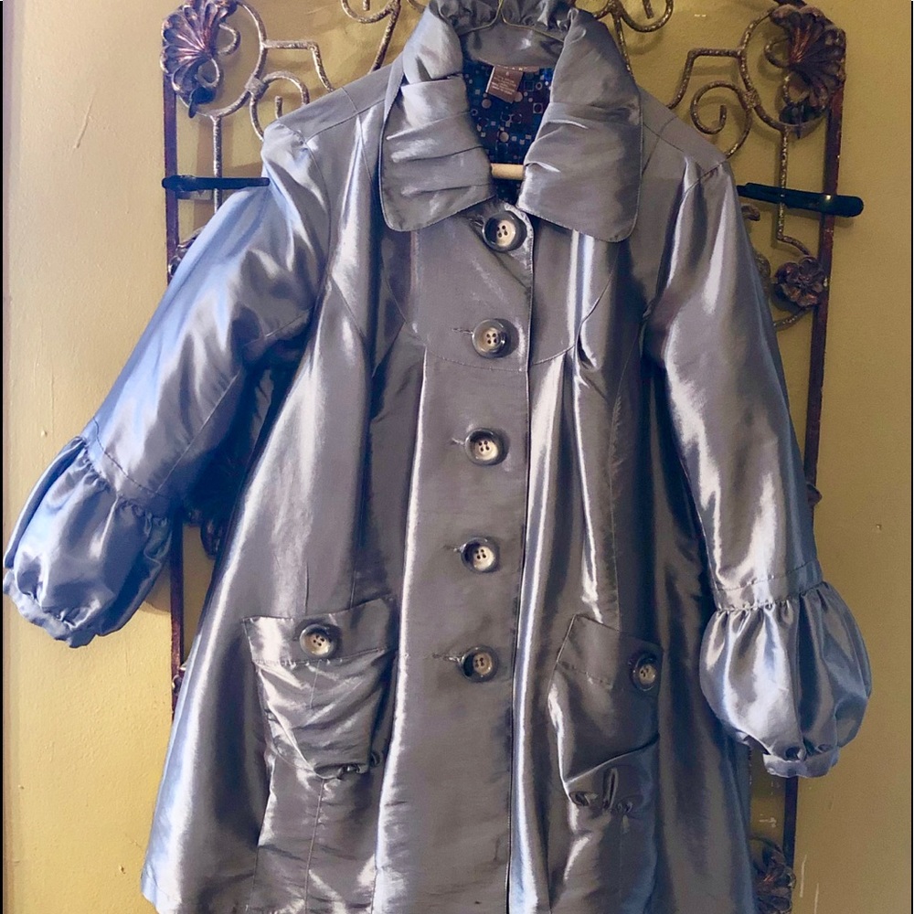 Kenar Silver dress jacket